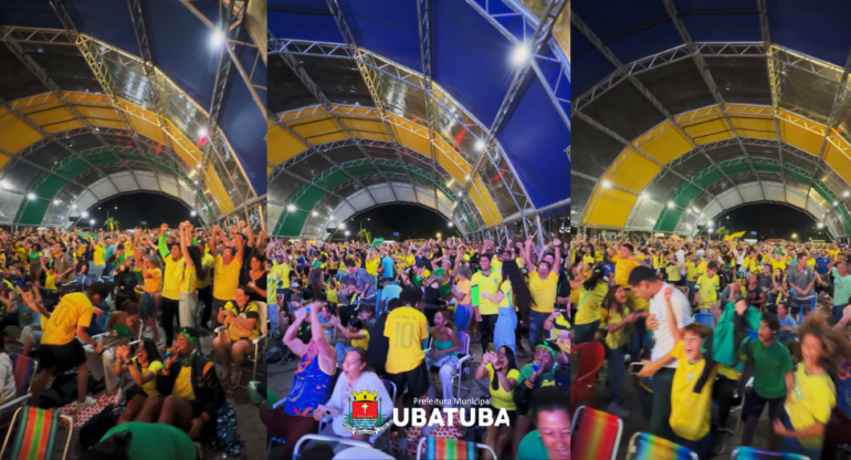 Arena Fan Fest transmite jogo do Brasil contra Escócia