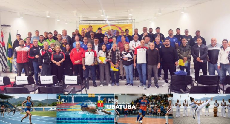 Ubatuba confirma participação em 23 modalidades nos Jogos Regionais 2026