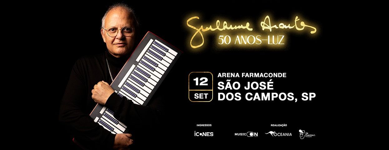 50 ANOS LUZ Guilherme Arantes
