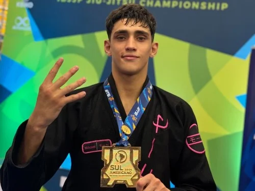 32 lutas, 32 vitórias: joseense é campeão sul-americano de jiu-jitsu