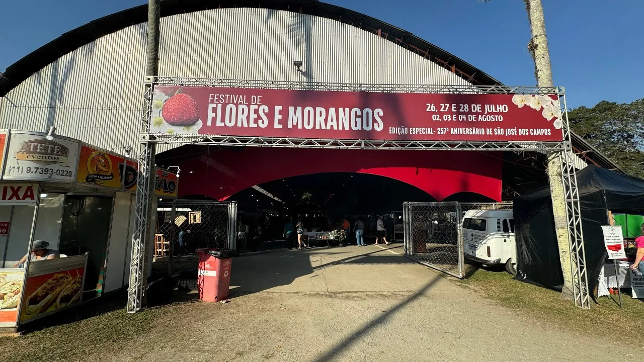 3º Festival de Flores e Morangos começa nesta sexta (4) em São José dos Campos com entrada gratuita