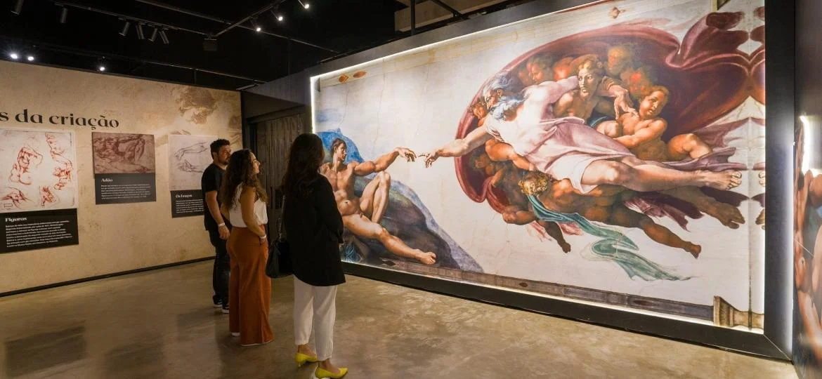 São José dos Campos recebe exposição internacional da Capela Sistina de Michelangelo