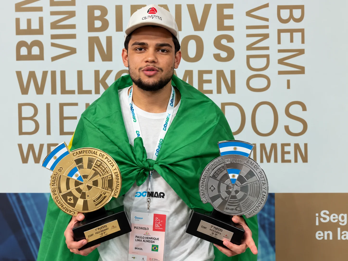 Pizzaiolo de Ubatuba conquista 1º lugar em Campeonato Mundial