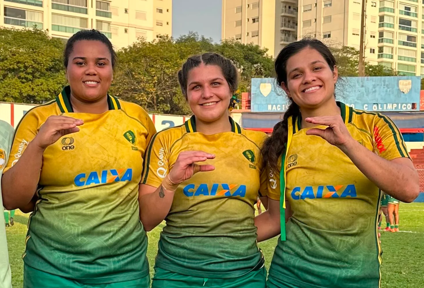 Três atletas do Jacareí Rugby disputarão a Liga Mundial pela Seleção Brasileira 